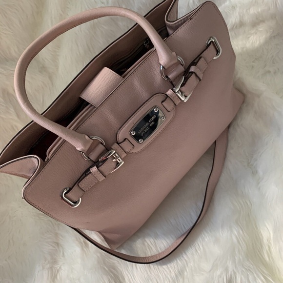 Michael Kors Hamilton Leather Tote Bag - Picture 1 of 6